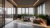 Łazienka Loft z widokiem