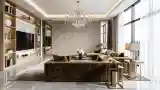 Salon Glamuru z Marmurami i Złotem