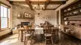 Rustic Elegance Dining Room