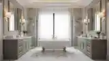 Modern Classic Marble Bathroom