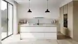 Scandinavian Kitchen with Wood
