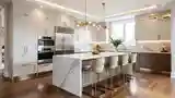 Kuchnia Glamour z Marmurem