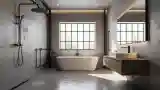 Industrial Spa Bathroom