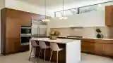 Mid-Century Modern Kitchen with Wood
