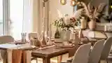 Elegancki Styl Boho w Jadalni