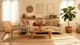 Elegant Bohemian Living Room