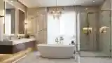Minimalist Glamour Bathroom