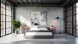 Sypialnia W stylu Industrialnym