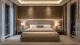 Luxurious Bedroom with City View