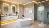 White Marble Luxury Bath
