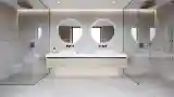 Minimalist Bathroom with Stone