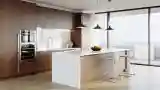 Nowoczesna Kuchnia z Drewnem