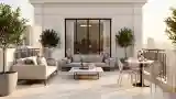 Modern-Classical Terrace Lounge