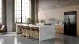 Loft Kitchen with Marble Island