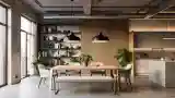 Refined Loft Dining with Industrial Edge