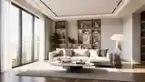 Modern Luxury Living Room with Marble