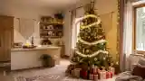 Bohemian Kitchen in Festive Glow