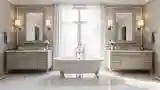 Klasyczna łazienka z marmurem