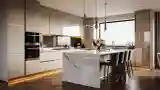 Glamour Kitchen with Marble