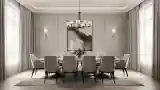 Salon Jadalniany w Stylu Klasycznym
