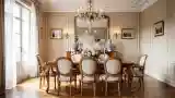 French Style Dining Room Elegance