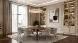 Wysoki styl w jadalni