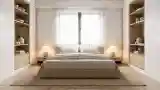 Sypialnia w stylu minimalistycznym