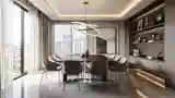 Stylizacja Nowoczesnego Salonu Do Jadalni