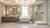Wnętrze łazienki w stylu klasycznym