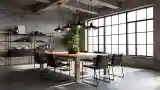 Industrial Dining Room