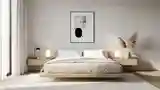 Japandi Sypialnia z Drewnem