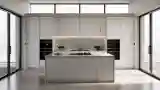 Modern Kitchen with Concrete