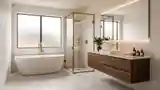 Masterful Mid Century Modern Bathroom