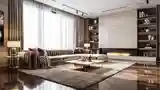 Salon Glamour z Marmurowym Ogniskiem