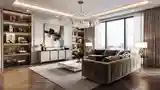 Glamour Living Room with High Style