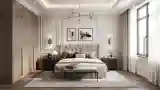 Szlachetny Pokój Nocny w Stylu Modern Classic