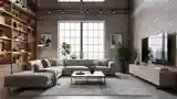 Luxury Loft with Brick and Wood