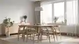 Elegant Scandinavian Dining Room