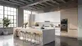Kuchnia Loft z Kamieniem Marmurowym