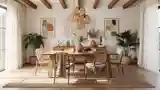 Stylizacja Bożo-Boho w Jadalni