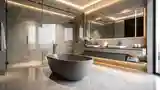 Minimalist Glamour Bathroom