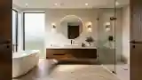 Mid-Century Modern Bathroom Elegance