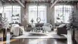 Luxurious Loft with Silver Accents