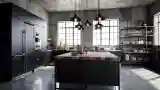 Industrial Kitchen w/ Concrete & Wood
