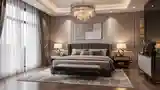 Sztylem glamour, elegancja w sypialni