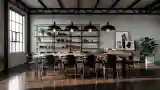 Industrial Dining Room