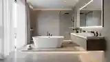 Wysoki poziom luksusu w łazience