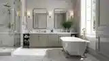 Modern Classic Marble Bathroom