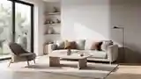 Japandi Living Room Retreat