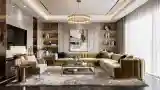 Golden Velvet Glamour Lounge